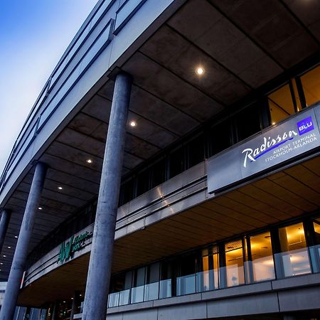 Radisson Blu Airport Terminal Hotel Arlanda Zewnętrze zdjęcie Radisson Blu Stockholm Airport