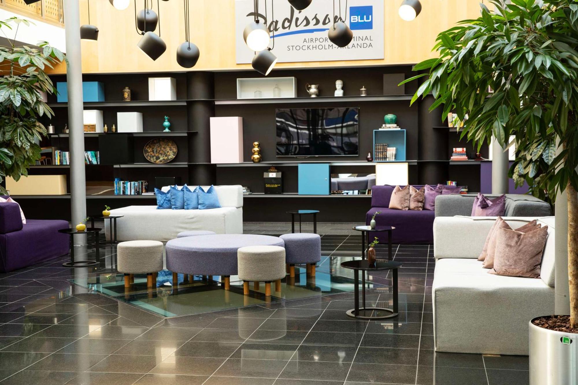 Radisson Blu Airport Terminal Hotel Arlanda Zewnętrze zdjęcie Interior of Stockholm Airport
